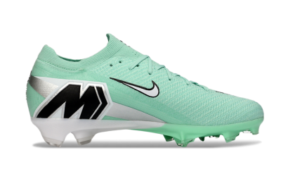 Unisex Nike Air Zoom Mercurial Vapor 16 Elite FG Firm Ground Low-Tops Football Boots - Mint/Aqua Breeze/Fresh Green