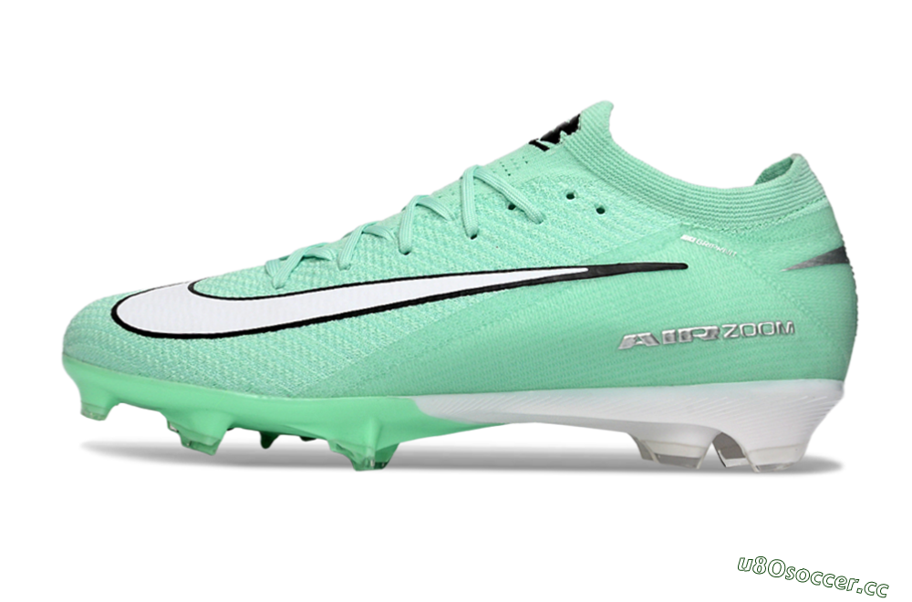 Unisex Nike Air Zoom Mercurial Vapor 16 Elite FG Firm Ground Low-Tops Football Boots - Mint/Aqua Breeze/Fresh Green 0