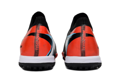 Men's Nike Air Zoom Mercurial Vapor 16 Elite TF Artificial Turf Low-Tops Football Shoes - Black/Crimson Burst/Shadow Black