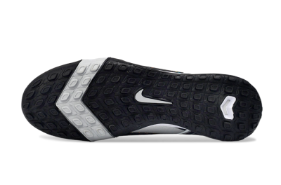 Men's Nike Air Zoom Mercurial Vapor 16 Elite TF Artificial Turf Low-Tops Football Shoes - Black/Rainbow Splash/Sleek White