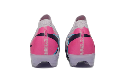 Men's Nike Air Zoom Mercurial Vapor 16 Elite FG Firm Ground Low-Tops Football Boots - Lilac/Bright Pink/Frosty Blue