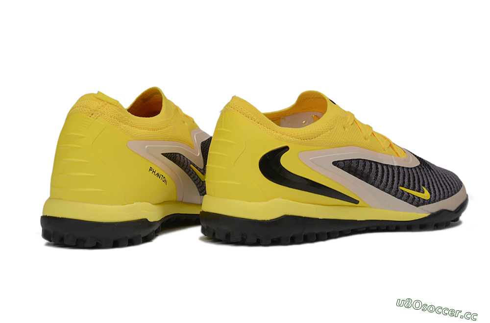 Unisex Nike Phantom 6 Elite Low TF Artificial Turf Low-Tops Football Shoes - Yellow/Electric Yellow/Charcoal Gray 6
