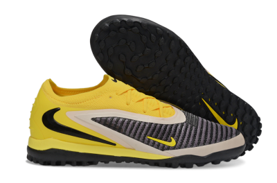 Unisex Nike Phantom 6 Elite Low TF Artificial Turf Low-Tops Football Shoes - Yellow/Electric Yellow/Charcoal Gray