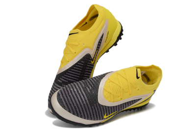 Unisex Nike Phantom 6 Elite Low TF Artificial Turf Low-Tops Football Shoes - Yellow/Electric Yellow/Charcoal Gray