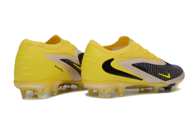 Unisex Nike Phantom 6 Elite Low FG Firm Ground Low-Tops Football Boots - Yellow/Electric Yellow/Graphite Gray