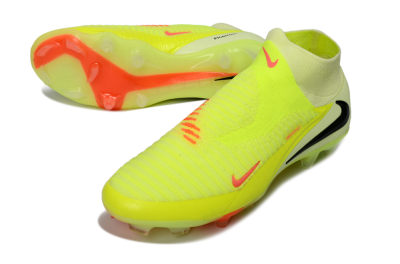 Men's Nike Phantom 6 Elite Low FG Firm Ground High-Tops Football Boots - Yellow/Neon Yellow/Black