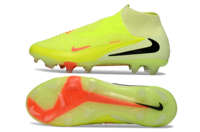 Men's Nike Phantom 6 Elite Low FG Firm Ground High-Tops Football Boots - Yellow/Neon Yellow/Black