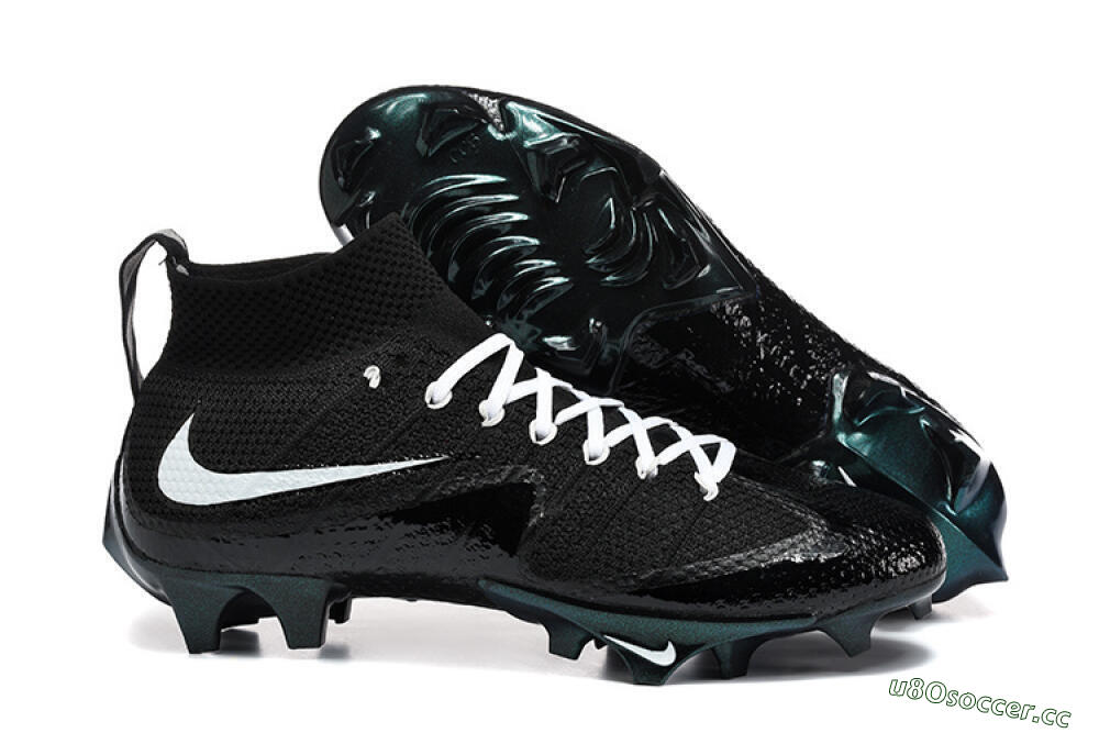 Men's Nike Magista Obra FG Firm Ground High-Tops Football Boots - Black/Emerald Green/White 2