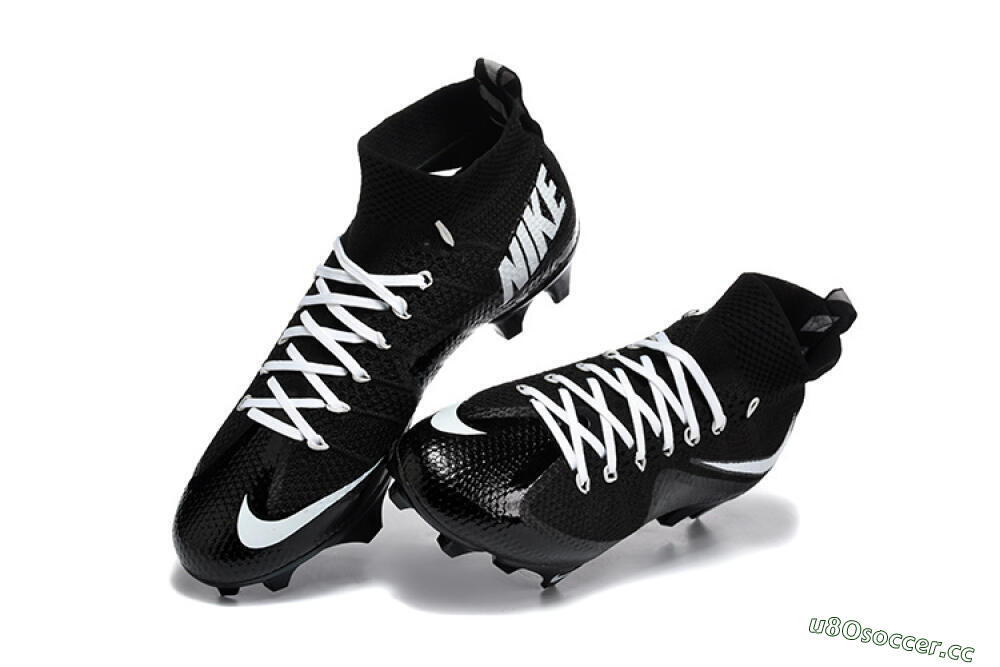 Men's Nike Magista Obra FG Firm Ground High-Tops Football Boots - Black/Emerald Green/White 6