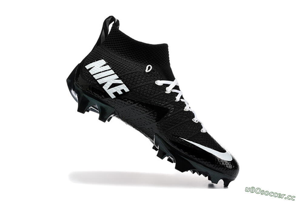 Men's Nike Magista Obra FG Firm Ground High-Tops Football Boots - Black/Emerald Green/White 7