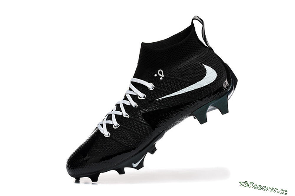 Men's Nike Magista Obra FG Firm Ground High-Tops Football Boots - Black/Emerald Green/White 8