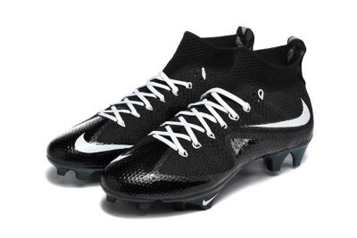 Men's Nike Magista Obra FG Firm Ground High-Tops Football Boots - Black/Emerald Green/White
