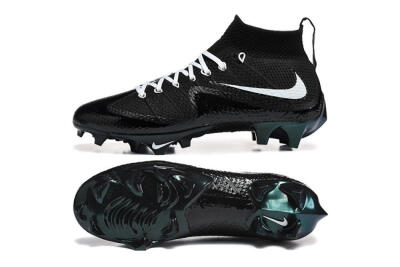 Men's Nike Magista Obra FG Firm Ground High-Tops Football Boots - Black/Emerald Green/White