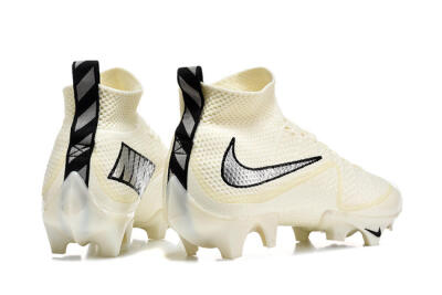 Men's Nike Magista Obra FG Firm Ground High-Tops Football Boots - Ivory/Shadow Black/Glowing Pearl