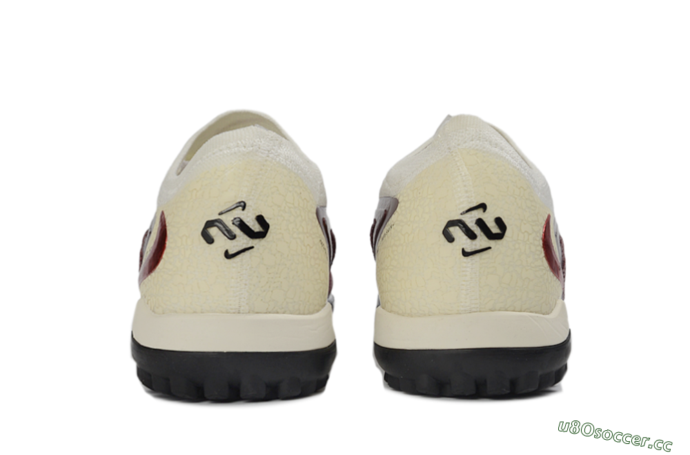 Unisex Nike Phantom 6 Elite Low TF Artificial Turf Low-Tops Football Shoes - Maroon/Crimson Red/Classic White 5