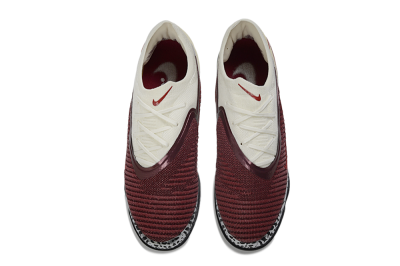 Unisex Nike Phantom 6 Elite Low FG Firm Ground Low-Tops Football Boots - Red/Cream/Black