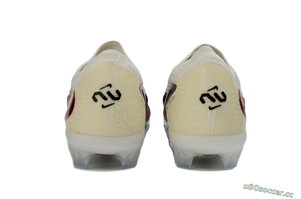 Unisex Nike Phantom 6 Elite Low FG Firm Ground Low-Tops Football Boots - Red/Cream/Black 5