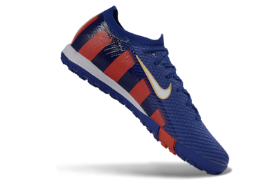 Unisex Nike Air Zoom Mercurial Vapor 16 Elite TF Artificial Turf Low-Tops Football Shoes - Blue/Crimson Red/Night Sky