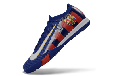 Unisex Nike Air Zoom Mercurial Vapor 16 Elite TF Artificial Turf Low-Tops Football Shoes - Blue/Crimson Red/Night Sky