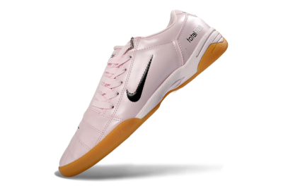 Men's Nike Total 90 III IC Indoor & Futsal Low-Tops Football Shoes - Pink/Soft Rose/Caramel