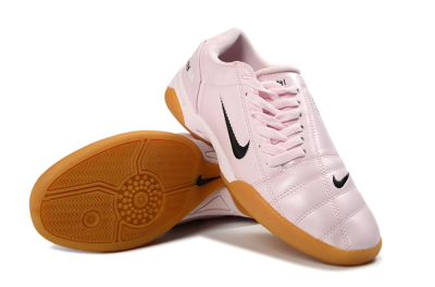 Men's Nike Total 90 III IC Indoor & Futsal Low-Tops Football Shoes - Pink/Soft Rose/Caramel