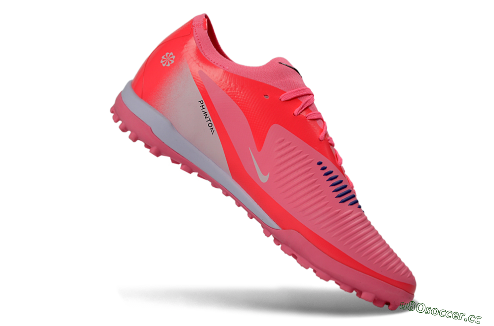 Unisex Nike Phantom 6 Elite Low TF Artificial Turf Low-Tops Football Shoes - Pink/Neon Pink/Black 4