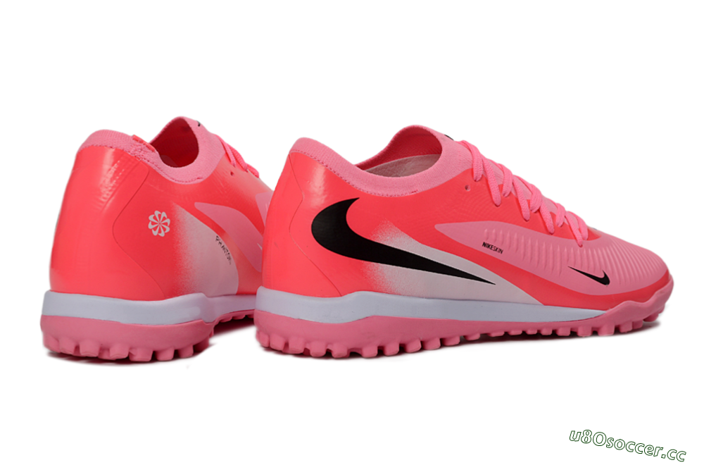 Unisex Nike Phantom 6 Elite Low TF Artificial Turf Low-Tops Football Shoes - Pink/Neon Pink/Black 6