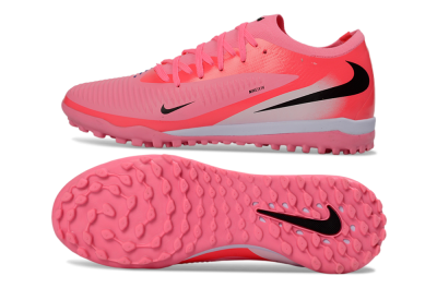 Unisex Nike Phantom 6 Elite Low TF Artificial Turf Low-Tops Football Shoes - Pink/Neon Pink/Black