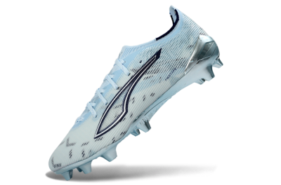 Men's Puma Ultra 5 Ultimate FG Firm Ground Low-Tops Football Shoes - Sky/Ice Blue/Silver