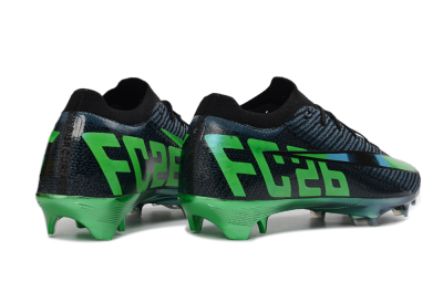 Unisex EAFC x Nike Air Zoom Mercurial Vapor 16 Elite FG Firm Ground Low-Tops Football Boots - Black/Green Glow/Frosted Shadow