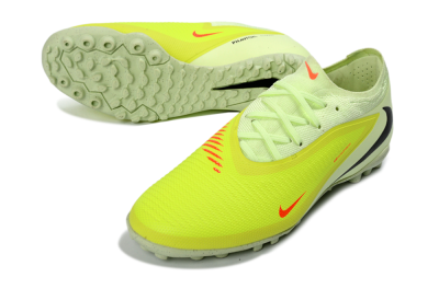 Unisex Nike Phantom 6 Elite Low TF Artificial Turf Low-Tops Football Shoes - Yellow/Lime Burst/Neon Pink