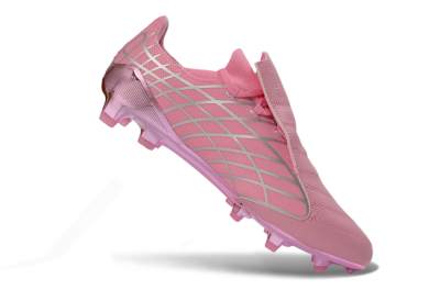 Men's Adidas F50 Spider Elite FG Firm Ground Low-Tops Football Boots - Pink/Bright Pink/Soft Pink