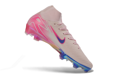 Unisex Nike Air Zoom Mercurial Superfly 10 Elite FG Firm Ground High-Tops Football Boots - Pink/Pastel Pink/Neon Pink