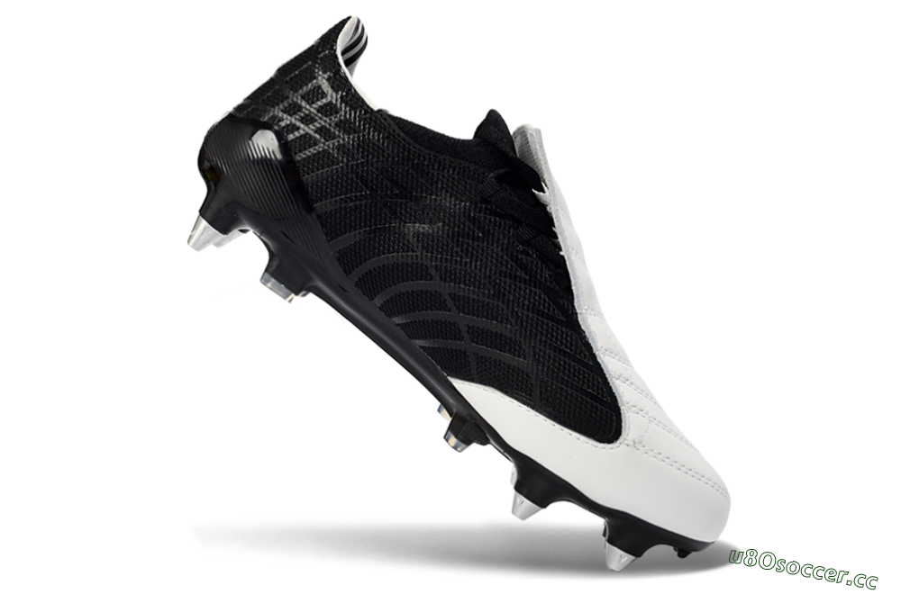 Men's Adidas F50 Spider Elite SG Soft Ground Low-Tops Football Boots - Black/Electric Gold/Classic White 4