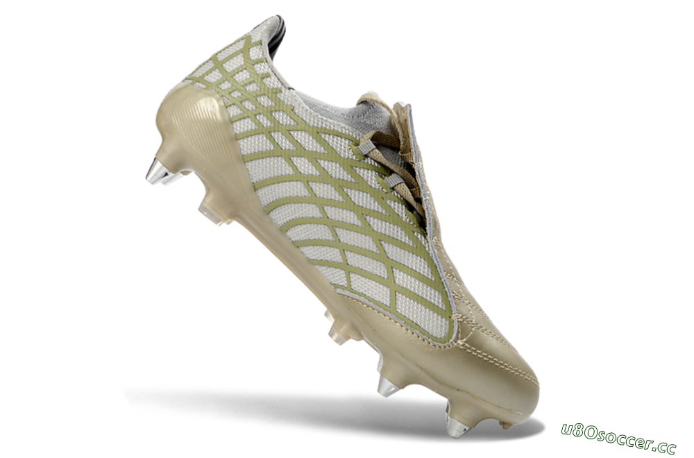 Men's Adidas F50 Spider Elite SG Soft Ground Low-Tops Football Boots - Beige/Soft Sand/Light Olive 4