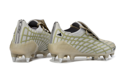 Men's Adidas F50 Spider Elite SG Soft Ground Low-Tops Football Boots - Beige/Soft Sand/Light Olive