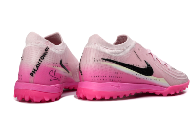 Men's Nike Phantom GX 2 Elite TF Artificial Turf Low-Tops Football Shoes - Pink/Soft Rose/Hot Pink