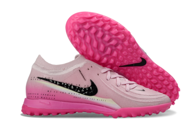 Men's Nike Phantom GX 2 Elite TF Artificial Turf Low-Tops Football Shoes - Pink/Soft Rose/Hot Pink