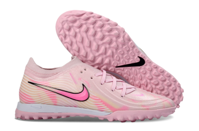 Men's Nike Phantom GX 2 Elite TF Artificial Turf Low-Tops Football Shoes - Pink/Soft Pink/Coral Bliss
