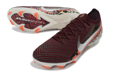 Men's Nike Air Zoom Mercurial Vapor 16 Elite FG Firm Ground Low-Tops Football Boots - Burgundy/Crimson Burst/Black Camo