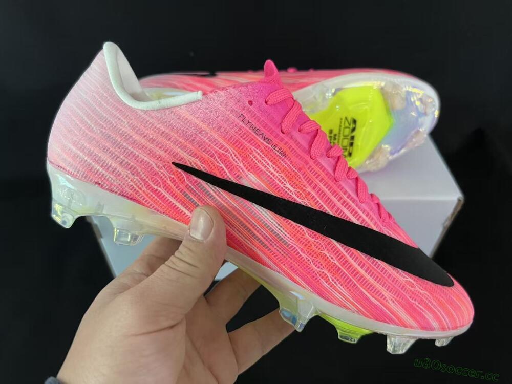 Unisex Nike Air Zoom Mercurial Superfly 11 FG Firm Ground Low-Tops Football Boots - Pink/Vibrant Pink/Black