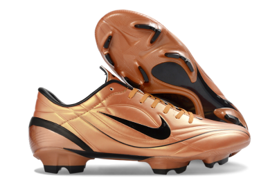 Men's Nike Mercurial Vapor R9 FG Firm Ground Low-Tops Football Boots - Copper/Black/Metallic Copper