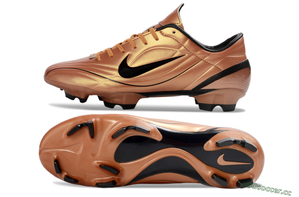 Men's Nike Mercurial Vapor R9 FG Firm Ground Low-Tops Football Boots - Copper/Black/Metallic Copper 1