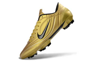 Men's Nike Mercurial Vapor R9 FG Firm Ground Low-Tops Football Boots - Gold/Stunning Gold/Classic Black