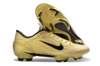 Men's Nike Mercurial Vapor R9 FG Firm Ground Low-Tops Football Boots - Gold/Stunning Gold/Classic Black