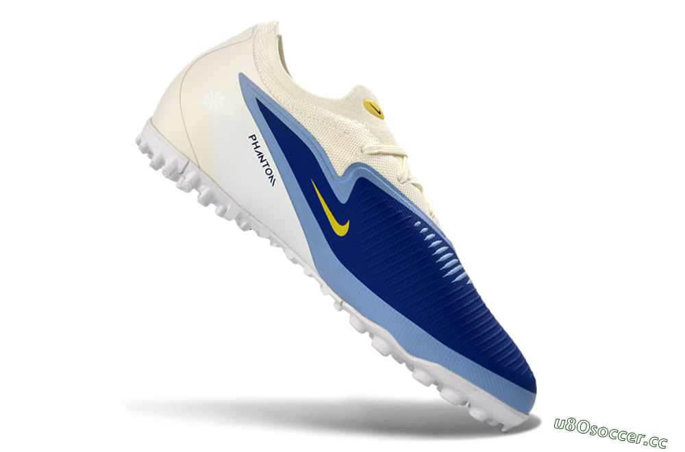 Unisex Nike Phantom 6 Elite Low TF Artificial Turf Low-Tops Football Shoes - Blue/Light Blue/Dark Blue 4