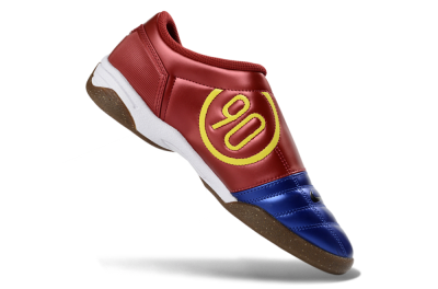 Men's Nike Total 90 III IC Indoor & Futsal Low-Tops Football Shoes - Blue/Rust/Golden