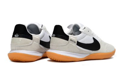 Unisex Nike Street Gato IC Indoor & Futsal Low-Tops Football Shoes - White/Black/Orange