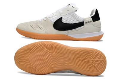 Unisex Nike Street Gato IC Indoor & Futsal Low-Tops Football Shoes - White/Black/Orange