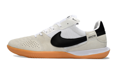 Unisex Nike Street Gato IC Indoor & Futsal Low-Tops Football Shoes - White/Black/Orange